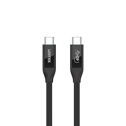 UNITEK 0.8m USB-C to USB-C 4.0 Cable. Supports up to 40Gbps Transfer Rate, 100W - LX2001 - Homewares, Outdoor, Phone Accessories, Cases, Speakers, Headphones + More -