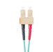 DYNAMIX 0.3M 50u SC/SC OM3 Fibre Lead (Duplex, Multimode) Aqua LSZH Jacket - LX2001 - Homewares, Outdoor, Phone Accessories, Cases, Speakers, Headphones + More -