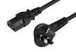 DYNAMIX 1M Flat Head 3-Pin to C13 Female 7.5A SAA Power Cord 0.75mm Copper - LX2001 - Homewares, Outdoor, Phone Accessories, Cases, Speakers, Headphones + More -