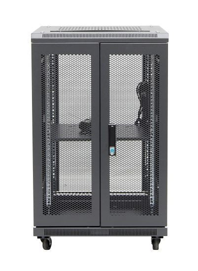 DYNAMIX 18RU Server Cabinet 800mm Deep (600x 800x1008mm) Includes 1x Fixed Shelf