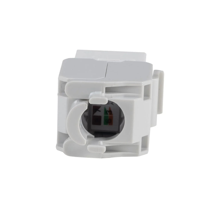 Cat6 UTP Keystone Slimline Tooless & Punch Down Jack 180 Dual IDC 23~26AWG - LX2001 - Homewares, Outdoor, Phone Accessories, Cases, Speakers, Headphones + More -