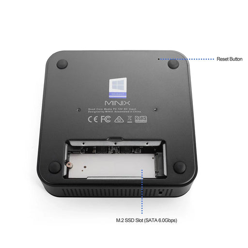 MINIX NEO Windows 10 PRO Fanless Mini PC with NEO M2 Remote. Intel Celeron N4100 - LX2001 - Homewares, Outdoor, Phone Accessories, Cases, Speakers, Headphones + More -