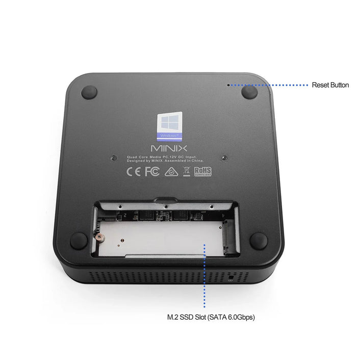 MINIX NEO Windows 10 PRO Fanless Mini PC with NEO M2 Remote. Intel Celeron N4100 - LX2001 - Homewares, Outdoor, Phone Accessories, Cases, Speakers, Headphones + More -