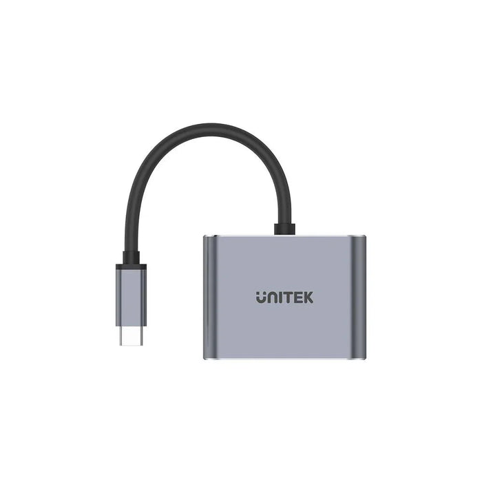 UNITEK USB-C to HDMI 2.0 & VGA Adapter with MST Dual Monitor Support. 4K@60Hz UH - LX2001 - Homewares, Outdoor, Phone Accessories, Cases, Speakers, Headphones + More -
