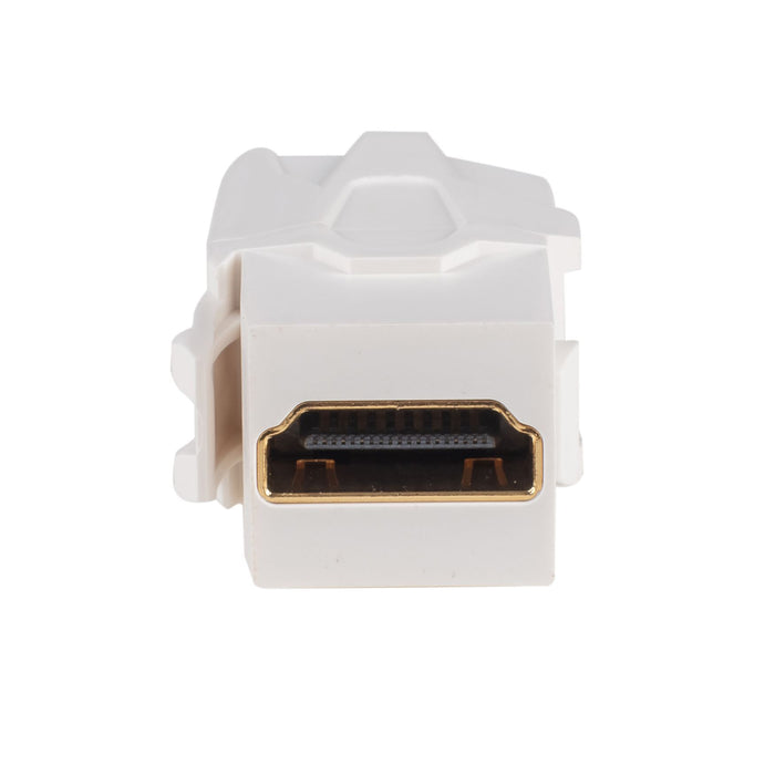DYNAMIX HDMI 90 Keystone Jack. High-Speed with Ethernet Rated.