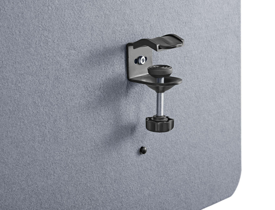 BRATECK 1.8m Desktop Privacy Panel with 3x Heavy-Duty Clamps. Felt Surface to Re - LX2001 - Homewares, Outdoor, Phone Accessories, Cases, Speakers, Headphones + More -