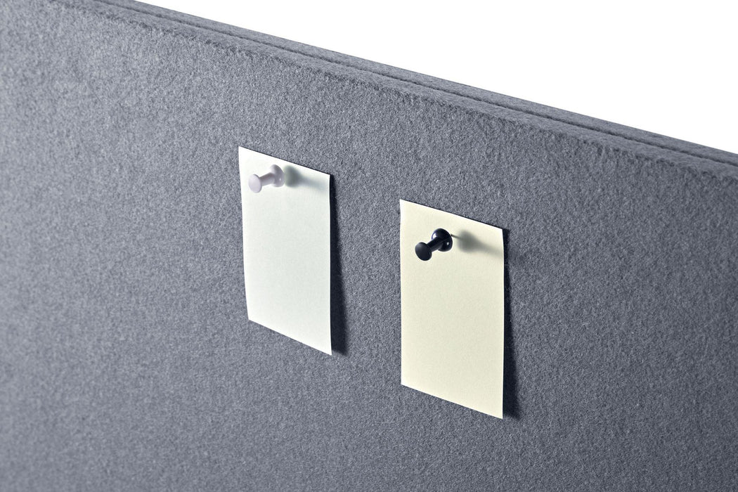 BRATECK 1.8m Desktop Privacy Panel with 3x Heavy-Duty Clamps. Felt Surface to Re - LX2001 - Homewares, Outdoor, Phone Accessories, Cases, Speakers, Headphones + More -