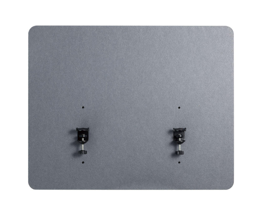 BRATECK .75m Desktop Privacy Panel with 2x Heavy-Duty Clamp. Felt Surface to Red - LX2001 - Homewares, Outdoor, Phone Accessories, Cases, Speakers, Headphones + More -