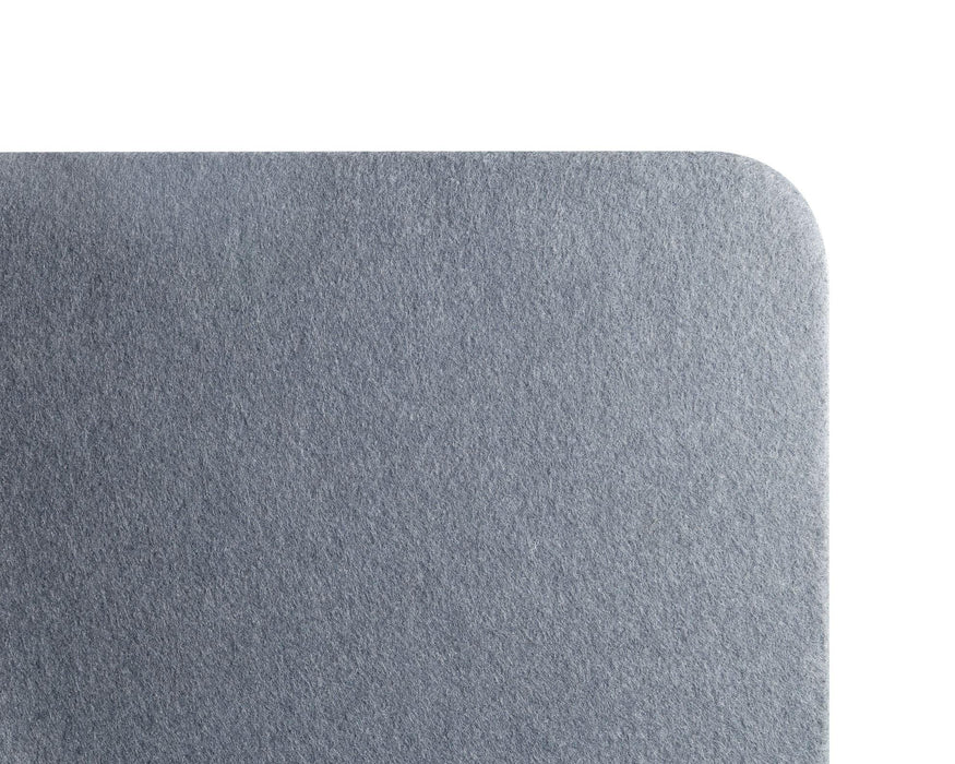 BRATECK .75m Desktop Privacy Panel with 2x Heavy-Duty Clamp. Felt Surface to Red - LX2001 - Homewares, Outdoor, Phone Accessories, Cases, Speakers, Headphones + More -