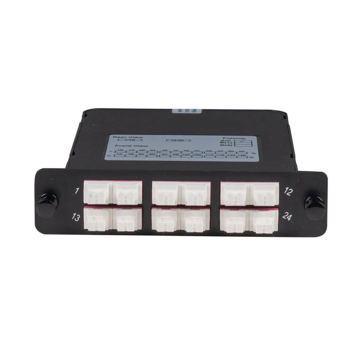 DYNAMIX MPO OM3/4 12 Port LC Duplex Multimode 24 Fibre Cassette - LX2001 - Homewares, Outdoor, Phone Accessories, Cases, Speakers, Headphones + More -