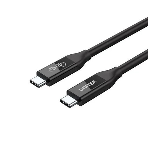 UNITEK 0.8m USB-C to USB-C 4.0 Cable. Supports up to 40Gbps Transfer Rate, 100W - LX2001 - Homewares, Outdoor, Phone Accessories, Cases, Speakers, Headphones + More -