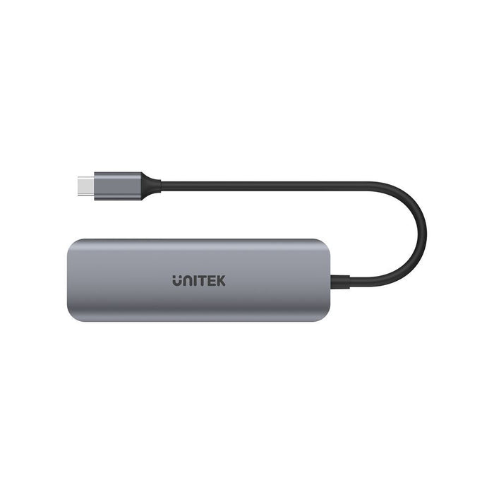 UNITEK 6-in-1 Multi-Port Hub with USB-C Connector. Includes 3 x USB-A Ports, SD