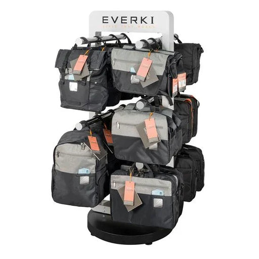 EVERKI Notebook Display Stand. Hold up to 20 Bags with 5 Adjustable hangers (inc - LX2001 - Homewares, Outdoor, Phone Accessories, Cases, Speakers, Headphones + More -