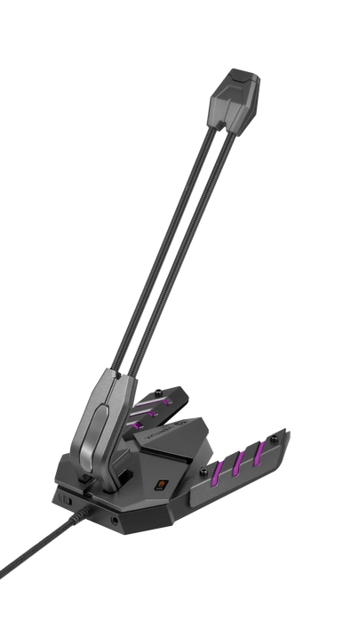 VERTUX OmniDirectional USB Microphone with Gooseneck Stand with Mute Button. One - LX2001 - Homewares, Outdoor, Phone Accessories, Cases, Speakers, Headphones + More -