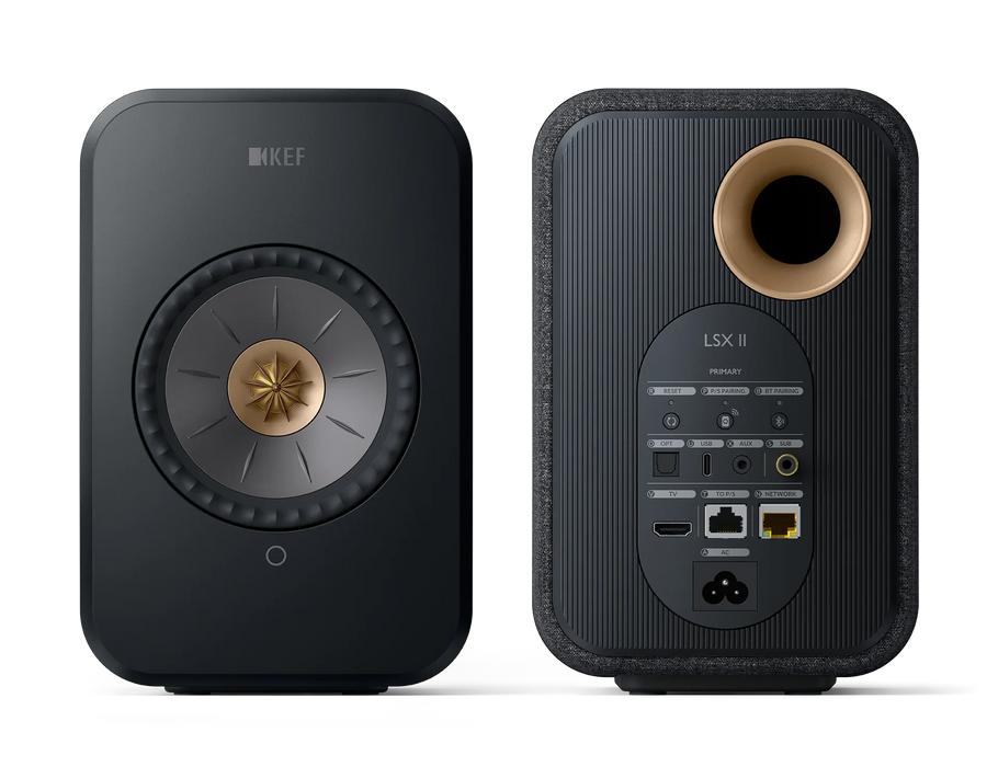 KEF LSX II Wireless Mini Monitor Speakers. 4 inch Uni-Q Driver with MAT. Wireles - LX2001 - Homewares, Outdoor, Phone Accessories, Cases, Speakers, Headphones + More -