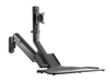 BRATECK 17-32" Wall Mount Single Monitor Gas Spring Sit-Stand Workstation. Foldi - LX2001 - Homewares, Outdoor, Phone Accessories, Cases, Speakers, Headphones + More -