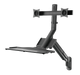 BRATECK 17-27" Wall Mount Dual Monitor Gas Spring Sit-Stand Workstation. Folding - LX2001 - Homewares, Outdoor, Phone Accessories, Cases, Speakers, Headphones + More -