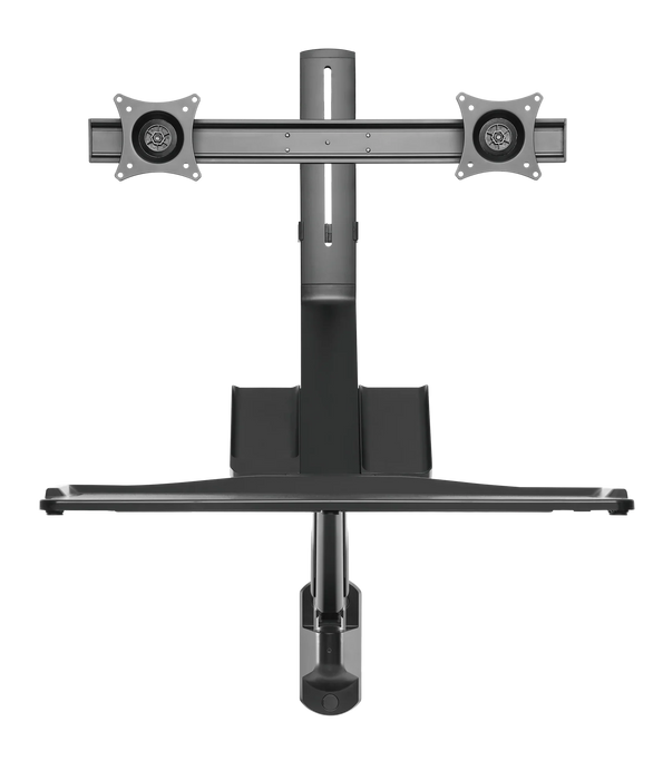 BRATECK 17-27" Wall Mount Dual Monitor Gas Spring Sit-Stand Workstation. Folding - LX2001 - Homewares, Outdoor, Phone Accessories, Cases, Speakers, Headphones + More -