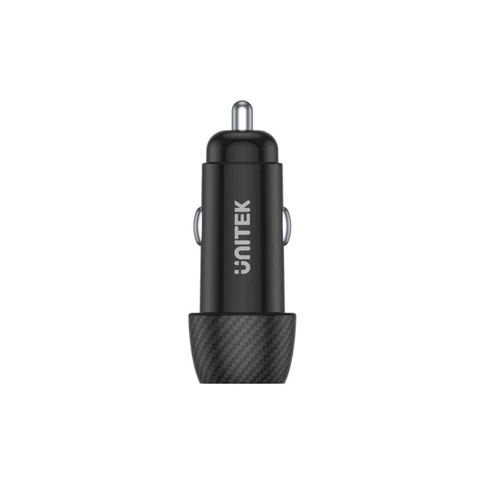UNITEK 38W Car Charger with Dual USB Ports. 1 x USB-C with up to 20W Power Deliv - LX2001 - Homewares, Outdoor, Phone Accessories, Cases, Speakers, Headphones + More -
