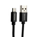 JACKSON 1.5m USB-A to USB-C Sync & Charge Cable Braided Black - LX2001 - Homewares, Outdoor, Phone Accessories, Cases, Speakers, Headphones + More -