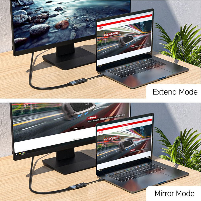 UNITEK USB-C to HDMI 2.0 Adapter 4K@60Hz UHD HDMI Output. Supports HDCP 2.3 & 3D