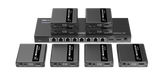 LENKENG 1-In-8-Out 4K@30Hz HDMI Extender. 1x HDMI in & 8x RJ45 out. Compatible w - LX2001 - Homewares, Outdoor, Phone Accessories, Cases, Speakers, Headphones + More -