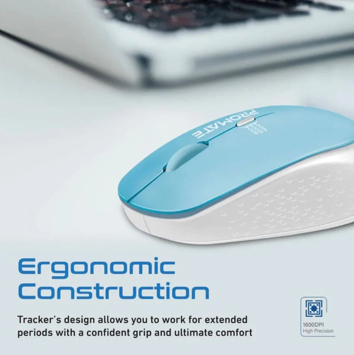 PROMATE Ergonomic Wireless Mouse 800/1200/1600 Dpi. 10m Working Range. Included - LX2001 - Homewares, Outdoor, Phone Accessories, Cases, Speakers, Headphones + More -