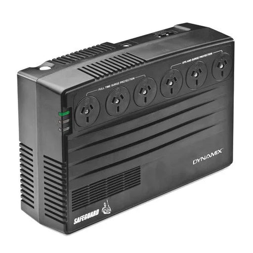 DYNAMIX SafeGuard 750VA /450W Line Interactive UPS, 3 x NZ Battery Back Up and S - LX2001 - Homewares, Outdoor, Phone Accessories, Cases, Speakers, Headphones + More -