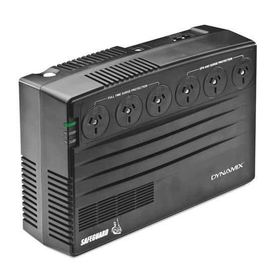 DYNAMIX SafeGuard 750VA /450W Line Interactive UPS, 3 x NZ Battery Back Up and S