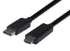 DYNAMIX 2m DisplayPort Source to HDMI 2.0 Monitor Directional Cable 4K@60Hz - LX2001 - Homewares, Outdoor, Phone Accessories, Cases, Speakers, Headphones + More -