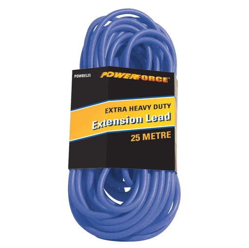 POWERFORCE 25m 15A Extra Heavy Duty Power Extension Lead 3 Core 1.5mm Cable. Pow - LX2001 - Homewares, Outdoor, Phone Accessories, Cases, Speakers, Headphones + More -