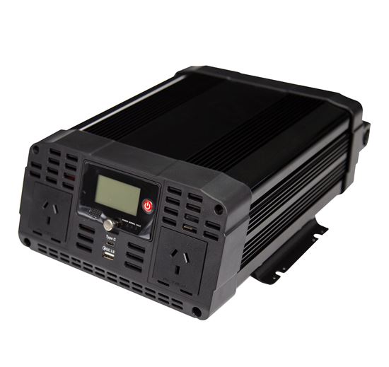 DYNAMIX 2000W Power Inverter DC to AC.  Input: 12V DC, Output: 230V AC Modified