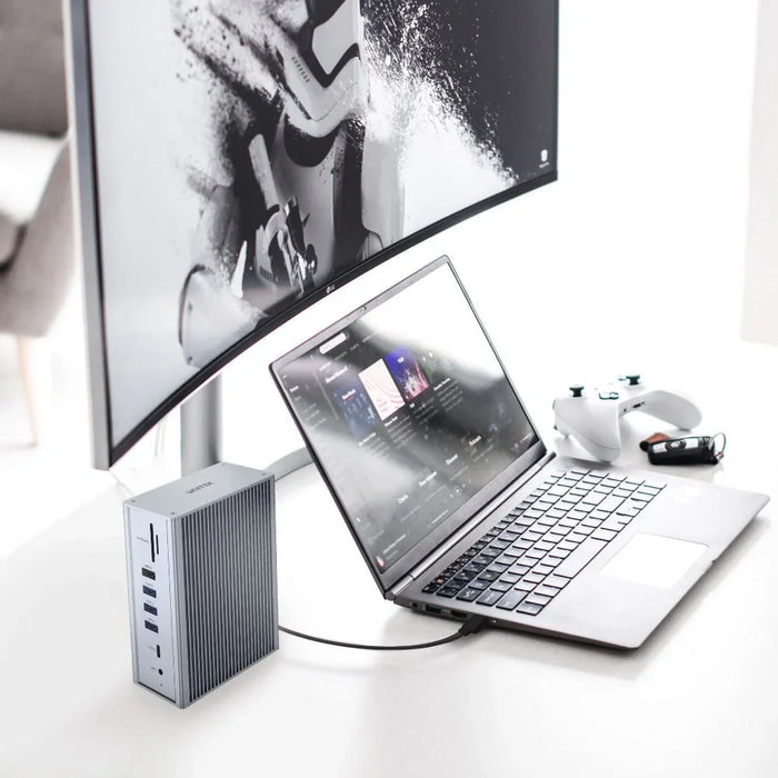UNITEK 15-in-1 Multi-Port Hub with Support for MST Triple Monitor Includes 6x US - LX2001 - Homewares, Outdoor, Phone Accessories, Cases, Speakers, Headphones + More -
