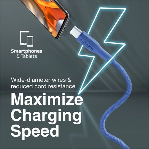 PROMATE 1M USB-A to USB-C Super Flexible Cable. Supports 2A Charging & 480Mbps D - LX2001 - Homewares, Outdoor, Phone Accessories, Cases, Speakers, Headphones + More -