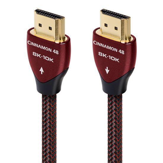 AUDIOQUEST Cinnamon 48G 1M HDMI cable. Solid 1.25% silver Resolution - 48Gbps -