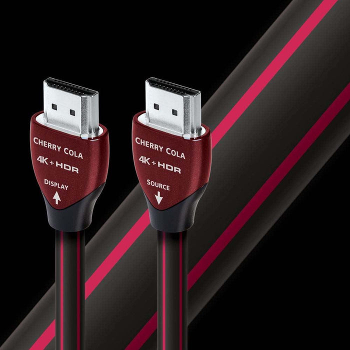 AUDIOQUEST Cherry Cola 15m  HDMI cable 18Gbps up to 8K/30 ( 8-bit, 4:2:0). Quart