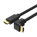 UNITEK 3M 4K HDMI 2.0 Right Angle Cable with 90 Degree Elbow. Supports HDR10; HD - LX2001 - Homewares, Outdoor, Phone Accessories, Cases, Speakers, Headphones + More -