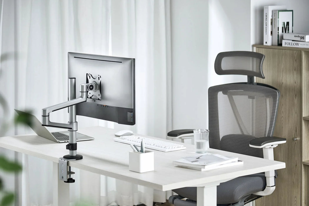 BRATECK 17"-32" Single Arm Premium Articulating Monitor Mount. Arm Extension 466 - LX2001 - Homewares, Outdoor, Phone Accessories, Cases, Speakers, Headphones + More -