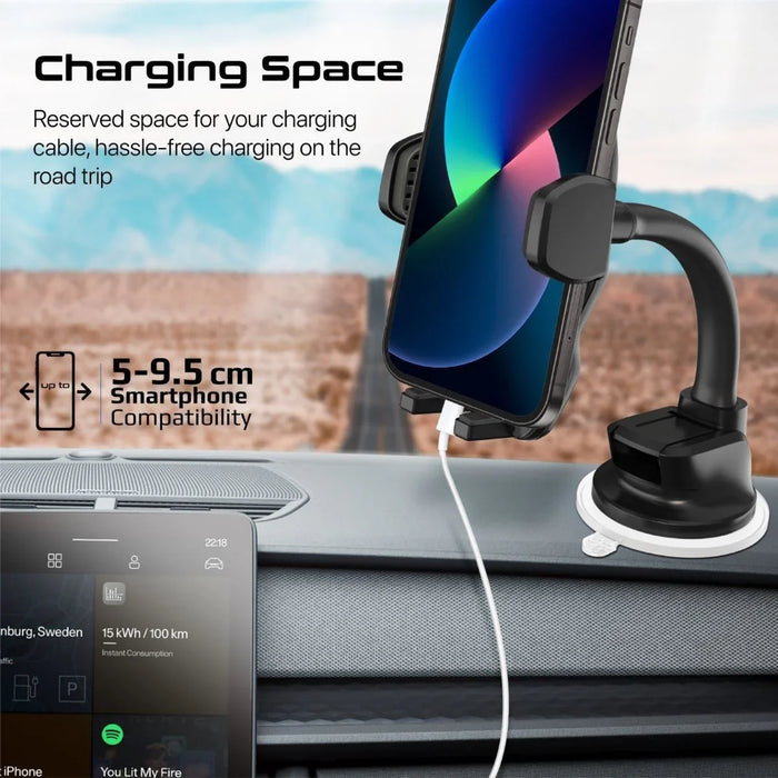 PROMATE Universal Smartphone Mount with Flexible Gooseneck. Includes Anti-Slip S - LX2001 - Homewares, Outdoor, Phone Accessories, Cases, Speakers, Headphones + More -