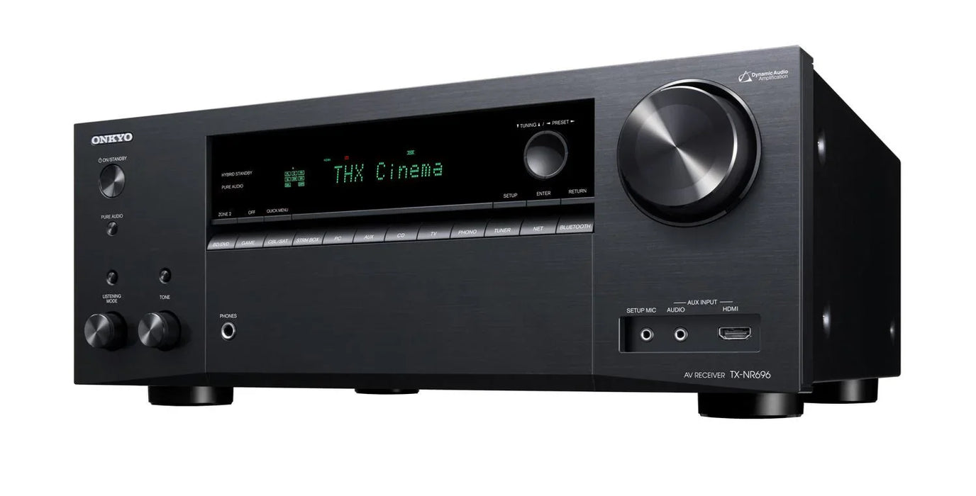 ONKYO TXNR696 MK2 7.2 Channel 2 Zone AV Receiver. HDMI 7 in; 2 out; Dolby Atmos - LX2001 - Homewares, Outdoor, Phone Accessories, Cases, Speakers, Headphones + More -