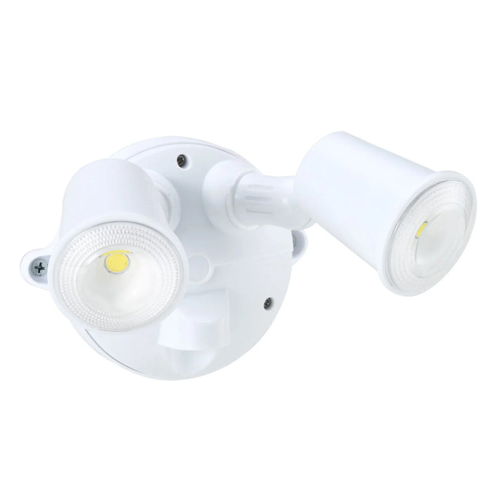 HOUSEWATCH 10W Twin LED Spotlight IP54, 2000 Lumens,Stainless Steel Screws, Whit - LX2001 - Homewares, Outdoor, Phone Accessories, Cases, Speakers, Headphones + More -