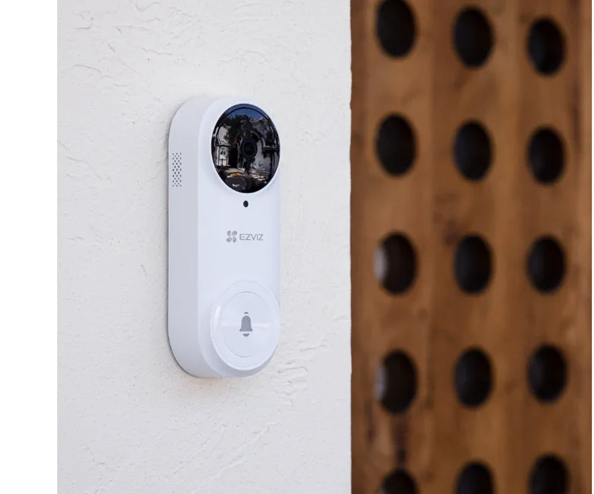 EZVIZ WiFi Battery-Powered Video DoorBell. 176 FoV & 2-Way Talk. 2K (5MP) Res, I - LX2001 - Homewares, Outdoor, Phone Accessories, Cases, Speakers, Headphones + More -