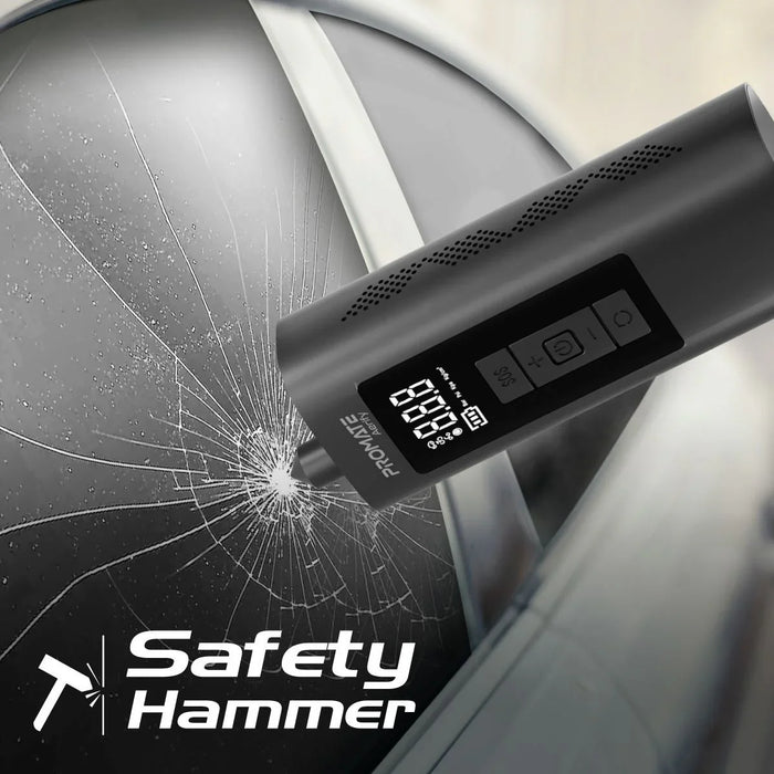 PROMATE 150PSI Portable 4in1 Air Compressor with 6000mAh Power Bank. Includes LE - LX2001 - Homewares, Outdoor, Phone Accessories, Cases, Speakers, Headphones + More -