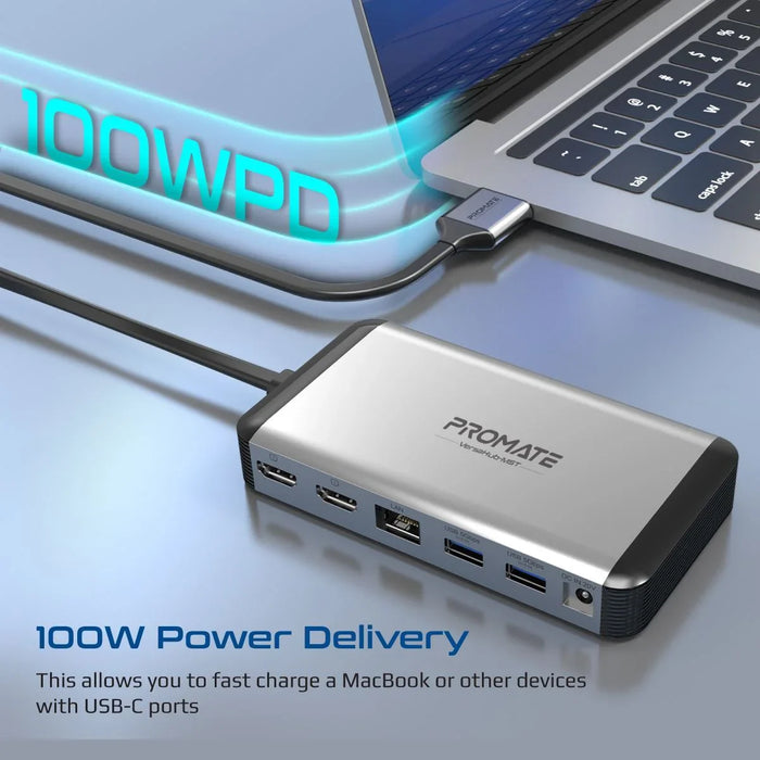 PROMATE 12-in-1 Multi-Port Hub USB-C Connector. Includes 4x USB-A & 2x USB-C Por - LX2001 - Homewares, Outdoor, Phone Accessories, Cases, Speakers, Headphones + More -