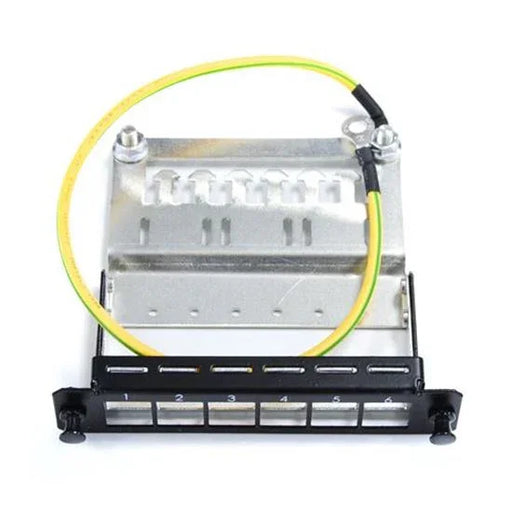 DYNAMIX 6x Port Unloaded Keystone Plate for FPP3PB Fibre Tray - LX2001 - Homewares, Outdoor, Phone Accessories, Cases, Speakers, Headphones + More -