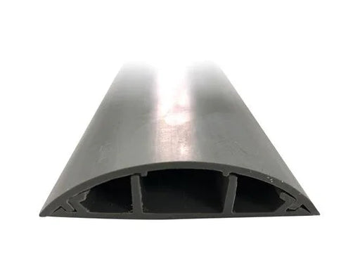 DYNAMIX 1m Floor Mount Round Wiring Duct. Dims - 70mm x 16.5mm (WxH) - LX2001 - Homewares, Outdoor, Phone Accessories, Cases, Speakers, Headphones + More -