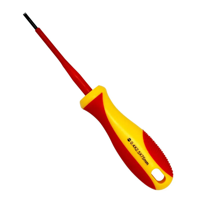 GOLDTOOL 75mm Electrical Insulated VDE Screwdriver. Tested to 1000 Volts AC. (0. - LX2001 - Homewares, Outdoor, Phone Accessories, Cases, Speakers, Headphones + More -