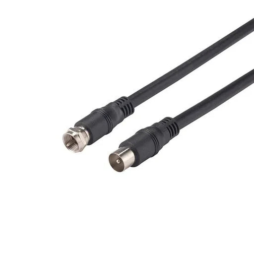 DYNAMIX 2m RF PAL Male to F-Type Male Coaxial Cable - LX2001 - Homewares, Outdoor, Phone Accessories, Cases, Speakers, Headphones + More -