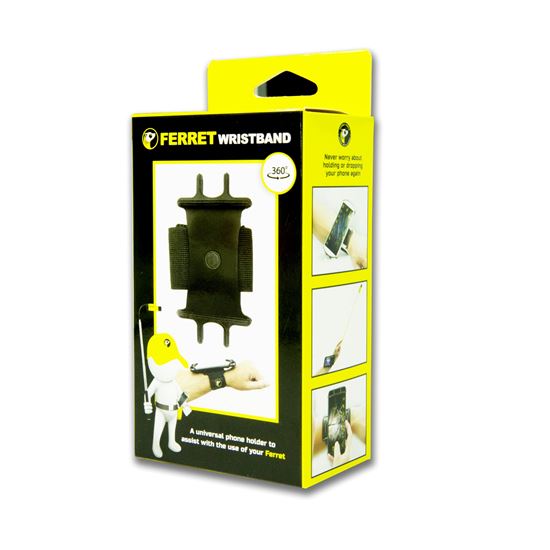 FERRET Wristband Universal Phone Holder to Assist with the use of Your FERRET. W