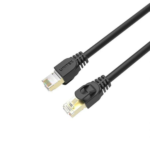 UNITEK 15m CAT7 Black SSTP 26AWG Patch Lead in PVC Jacket. Supports 10 Gigabit E - LX2001 - Homewares, Outdoor, Phone Accessories, Cases, Speakers, Headphones + More -